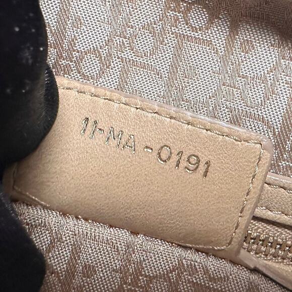 Christian Dior Lambskin Cannage Large Lady Dior Beige - Picture 11 of 12